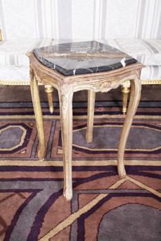 Small Table - solid wood, marble - 1920